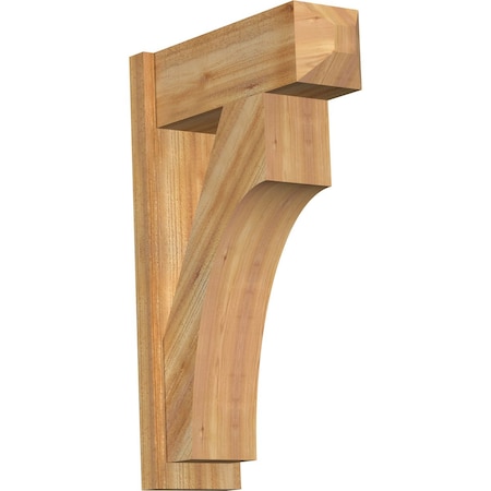 Ekena Millwork Westlake Rough Sawn Craftsman Outlooker, Western Red Cedar, 8"W x 22"D x 34"H OUT08X22X34WTL04RWR